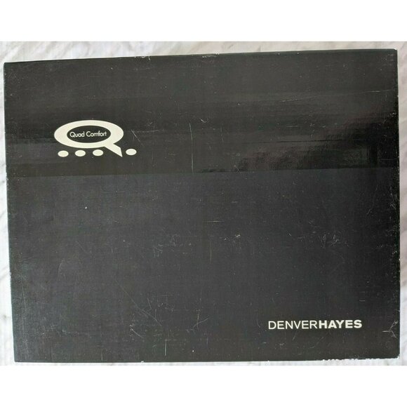 Denver Hayes Quad Comfort Women's Bootie Black Suede Leather Upper Size 10 - Picture 5 of 5